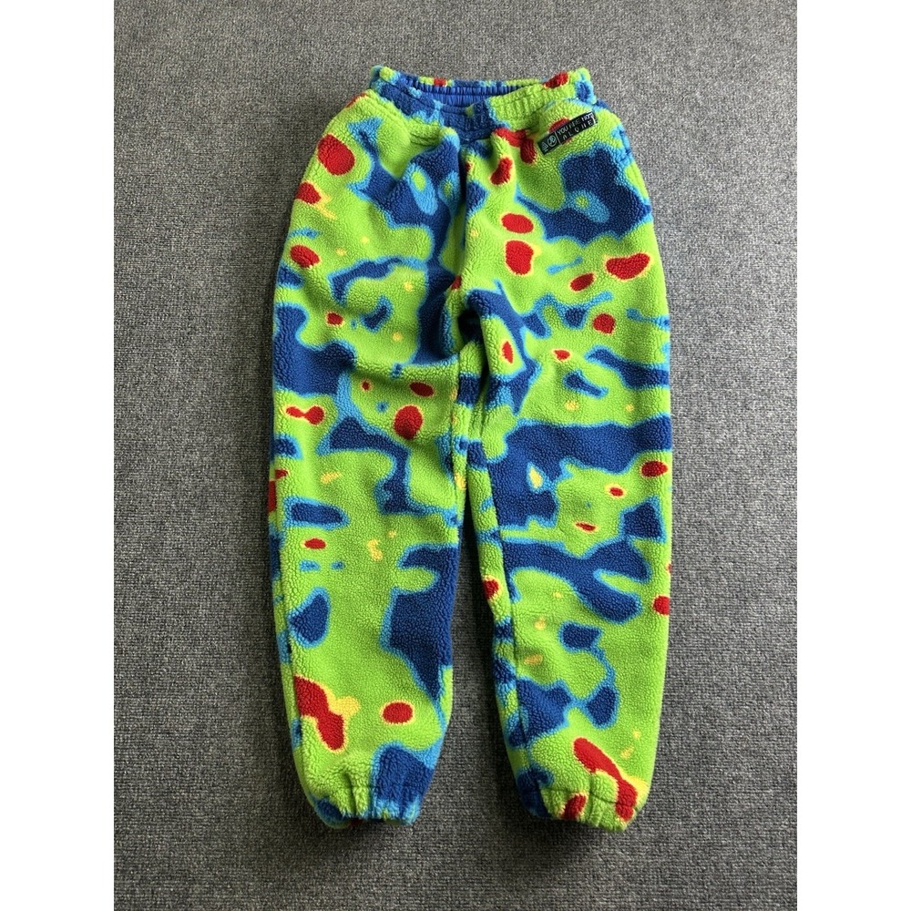 Mens Richardson Sherpa Fleece Jogger Pants Camo Print, Size S